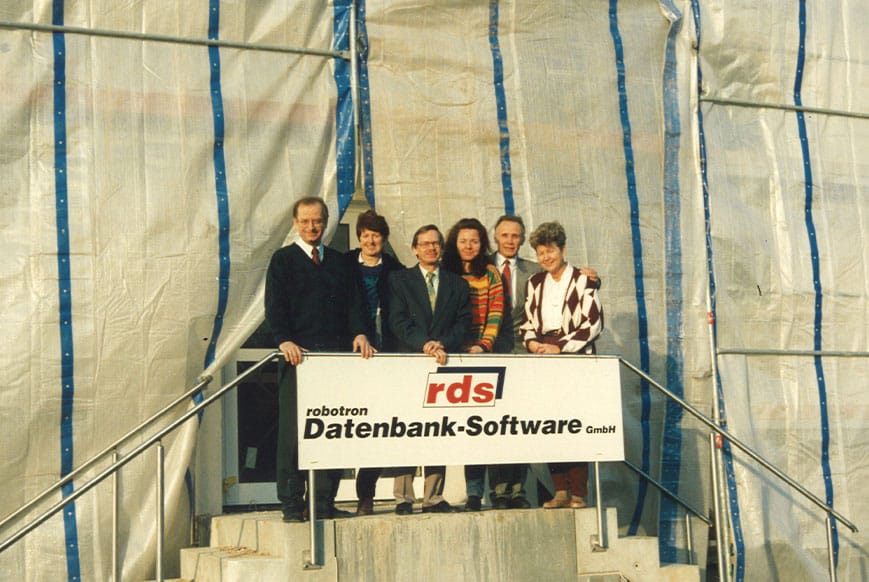 Die Eröffnung auf der Heidelberger Straße 1996