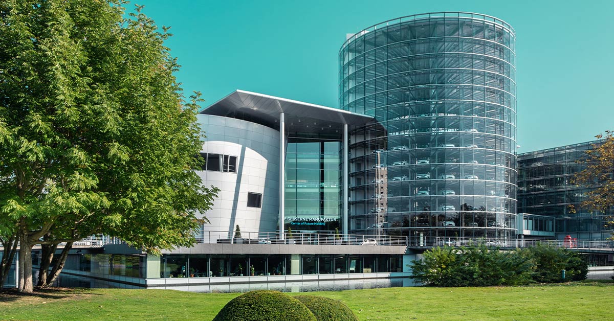 Part of the automotive cluster Saxony: Transparent Factory Dresden Contribution image